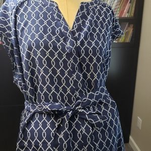 NWOT Motherhood Nautical Maternity Shirt